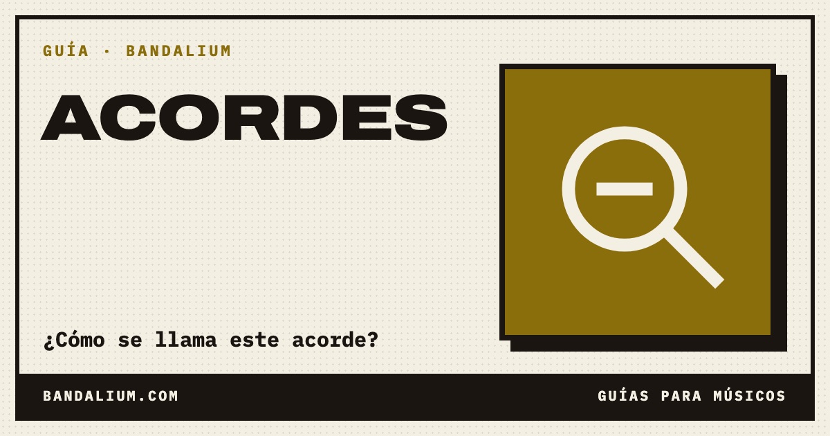 Portada de la guía: Cómo saber qué acorde es: notas, trastes y oído