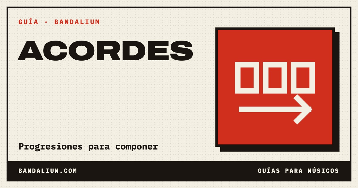 Portada de la guía: Progresiones de acordes famosas